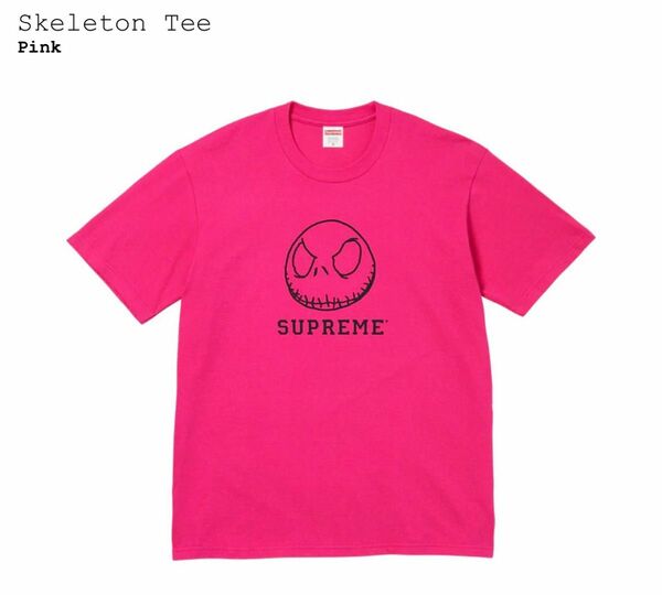 Supreme Skeleton Tee "Pink"シュプリーム スケルトン Tシャツ "ピンク" サイズL