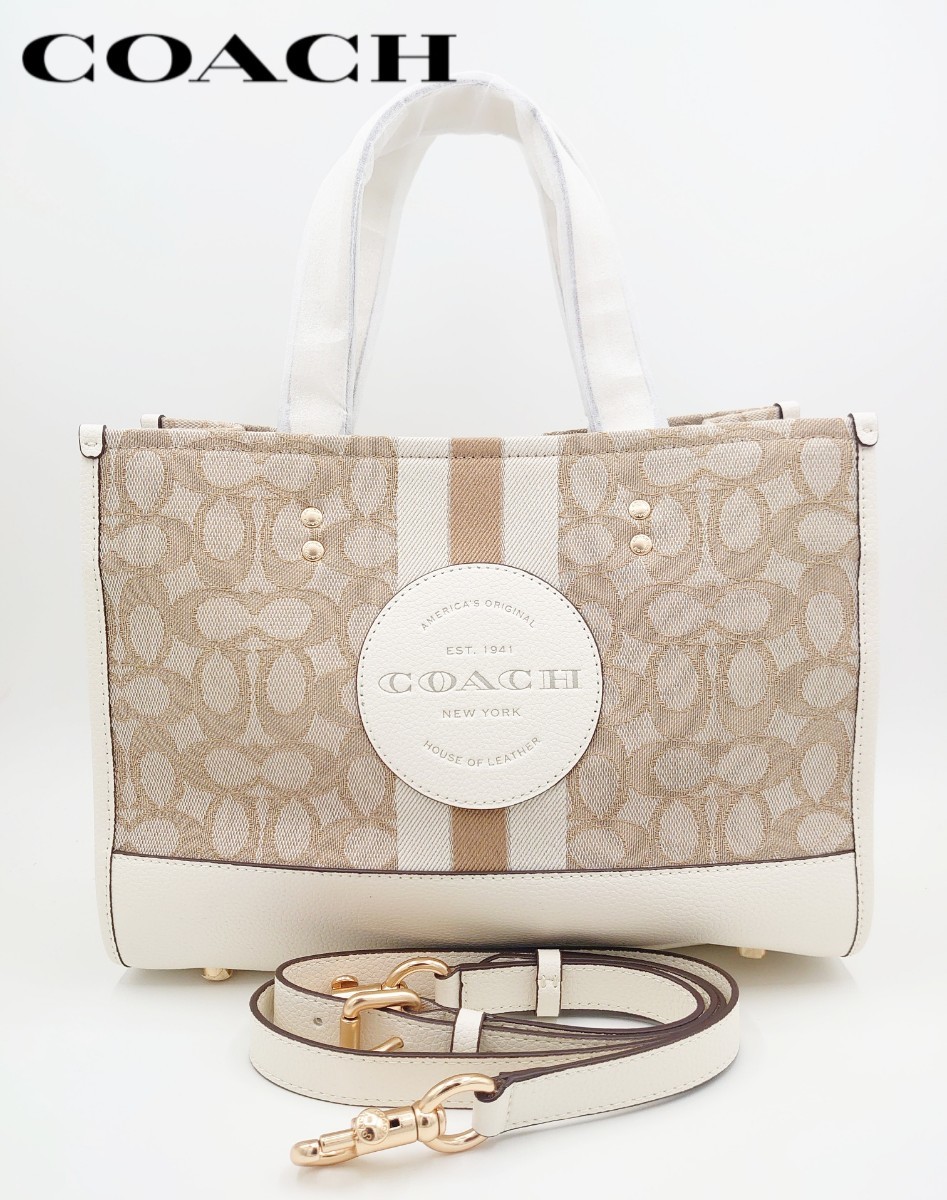 コーチ COACHデンプシー トート 22 シグネチャー ジャカード|PayPayフリマ