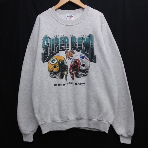 VINTAGE SUPER BOWL スーパーボウル 1997 NFL LOCKER LINE USA製 スウェット XL