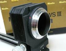 ★minolta(ミノルタ)◆ BELLOWS Ⅲ・ベローズ3 ◆実用・良品◆_画像3