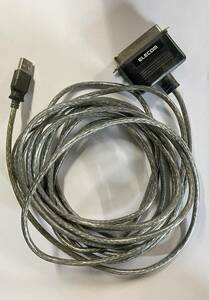 ELECOM Elecom UC-PGT USB to parallel принтер кабель с гарантией 5m длинный 