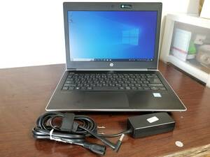 M93 動作品 HP ProBook 430 G5 Core i5 第8世帯 (8250U)◆メモリ8GB◆超高速M.2 SSD128GB＋HDD500GB◆13.3インチ HD◆Win10 PC Office 2021