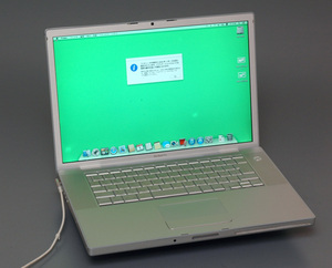 Apple MacBook-Pro Aluminium 15-2.2GHz Core 2 Duo〈Mid2007_MA895J/A〉Pro3,1 A1226 完動美品●033