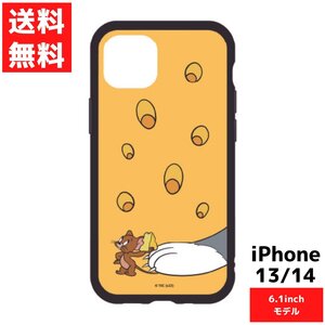 トムとジェリー iPhone 14 13 スマホケース IIIIfi+ イーフィット TMJ-165A チーズ iPhoneケース アイフォンケース スマホ ケース 耐衝撃 キャラクター