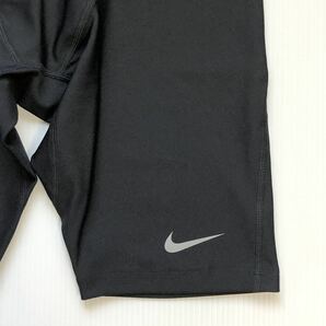 新品 送料込 NIKE FAST 1/2LENGTH SHORT PANTS Lサイズ 黒 ナイキ ファスト ハーフ レングス ショート パンツ タイツ RUNNING ランニングの画像4