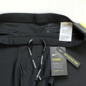 新品 送料込 NIKE FAST 1/2LENGTH SHORT PANTS Lサイズ 黒 ナイキ ファスト ハーフ レングス ショート パンツ タイツ RUNNING ランニングの画像5