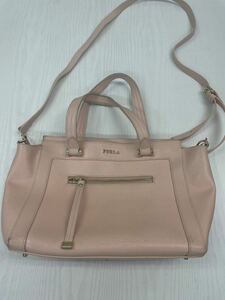 FURLA フルラ PND2 2wayバッグ ショルダーバッグ ハンドバッグ ピンク系 レディース ブランドバッグ 肩掛けカバン 手提げカバン