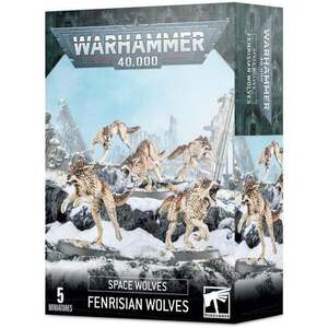 送料無料 未開封 新品 スペースウルフ フェンリシアン・ウルフ ウォーハンマー 40000 / Space Wolves Fenrisian Wolves Warhammer 40k 