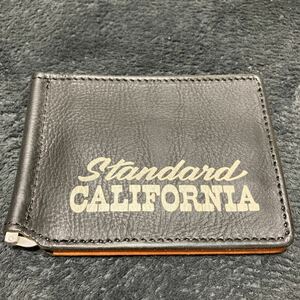 【美品】BUTTON WORKS×STANDARD CALIFORNIA ボタンワークス×スタンダードカリフォルニア マネークリップ ブラック