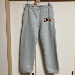 【極美品】Champion チャンピオン CAL ワンポイントロゴ スウェットパンツ グレー Mサイズ C8-Q212