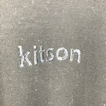 L Kitson ブラック スウェット カットソー 薄手 長袖 リユース ultralto sw0143_画像3