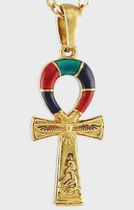 AzureGreen アンク十字 Ankh Cross　健康、繁栄、長寿