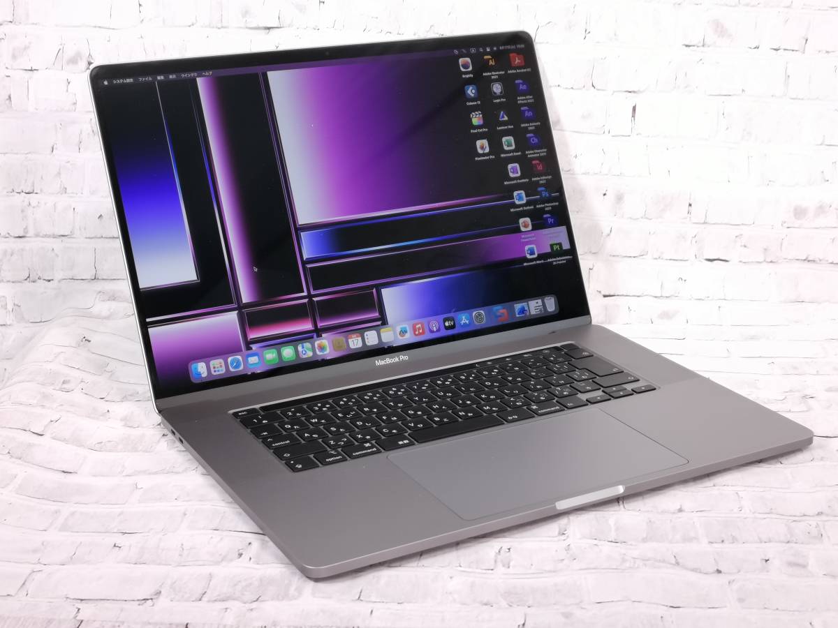MacBook Pro 16.0-inch 2019年/ Core_i9 2.4GHz 32GB (大容量) SSD1TB