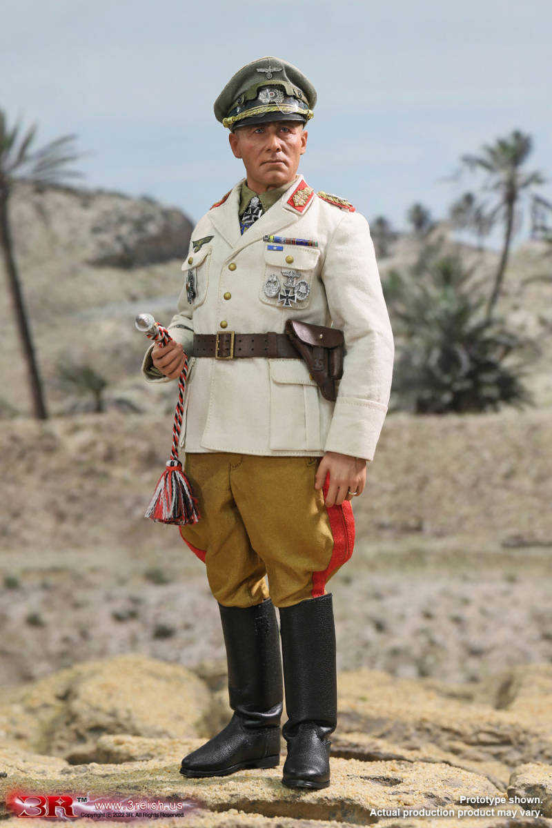 3R 1/6 WW2 ドイツアフリカ軍団 軍団長 砂漠の狐 未開封新品 GM651 フィギュア 検) DID DAMTOYS Facepoolfigure AlertLine EASY&SIMPLE SS