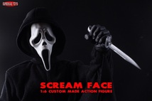 SUPERMAD TOYS 1/6 Scream Face 未開封新品 アイデンティティー 検） ホットトイズ Ghost Face ゴーストフェイス サイドショウ SIDESHOW_画像8