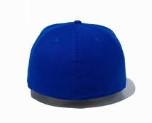 新品タグ付き 59.6cm ニューエラ NEW ERA キャップ 無地 59FIFTY ベーシック ブライトロイヤル ツバ裏グレー_画像2