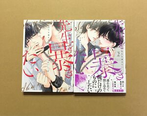 うすいしっぽ「先生を暴きたい」1、2巻★BLコミック2冊セット