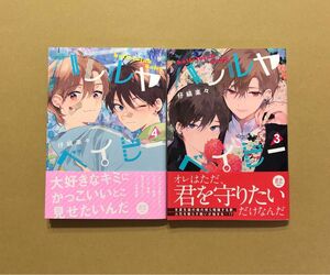 仔縞楽々「ハレルヤ ベイビー」4巻、3巻セット