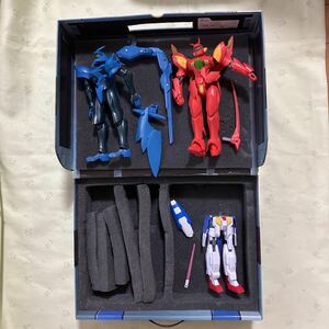  Gundam AEGgei Gin gga franc zei gong Gundam pair Carry case parts lack of equipped present condition delivery 