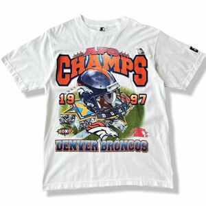 【ヴィンテージ】90s STARTER(スターター) NFL スーパーボウル プリントTシャツ L USA製 アメリカ製 半袖Tシャツ 古着 デッドストック