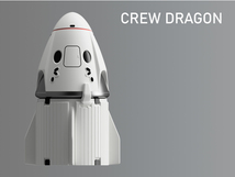 スペースX 1/100 ドラゴンカプセル クルードラゴン カーゴドラゴン2 ドラゴン1 3Dプリント 未塗装・未組立 SpaceX Dragon Capsules Crew_画像6