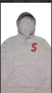 新品未使用　Supreme S Logo 2020AW HoodedSweatshirt Heather Grey