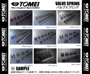 TOMEI 東名パワード バルブスプリング ランサーエボリューション1～9 CD9A/CE9A/CN9A/CP9A/CT9A 4G63 (163034