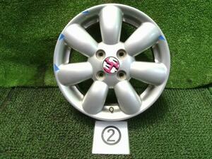 ラパン CBA-HE22S 純正 アルミホイール 14インチ 1本 14×4.5J 43210-85K10-27N ＜2＞