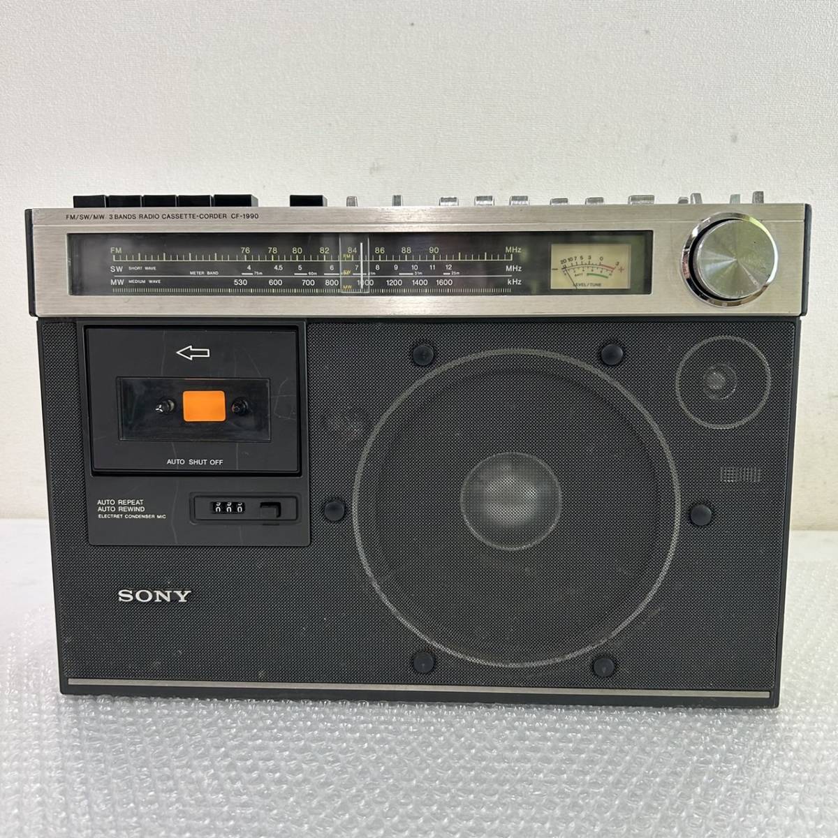 SONY CF FM/SW/MW 3バンドラジカセ ジャンク品