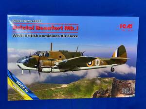 1/48 Bristol Beaufort Mk.I, WWII British dominions Air Force ICM 48312