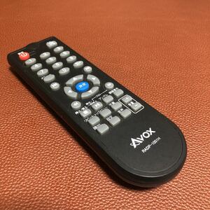 冒険価格！AVOX DVDプレーヤー　RSWS-220A用　RADP-1001H リモコン 動作品。