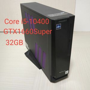 ゲーミングPC　Core i5-10400　 GTX1660Super　32GB