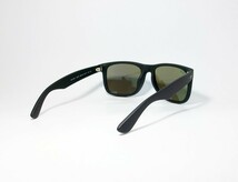 国内正規品 RayBan レイバン サングラス JUSTIN ジャスティン RB4165F-622/55-54 ブラックマット メンズ レディース　RB4165F-62255-54_画像4