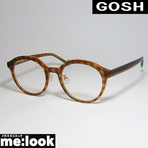 GOSH ゴッシュ レディース 眼鏡 メガネ フレーム GO2025-2-49 度付可 ブラウン