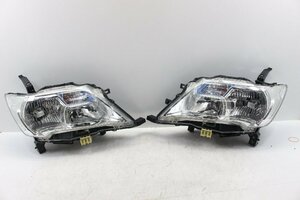 美品/キズ無　セレナ　HC26　後期　ヘッドライト　左右　キセノン　HID　コイト　100-23097　ウィンカーブルー　打刻D　295592/295593