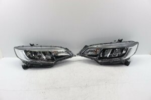 美品/キズ無　フィット　GK5　後期　LED　ヘッドライト　左右　スタンレー　W3674　レべ付　打刻N2　295741-295742