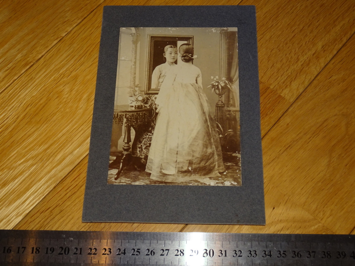 Rarebookkyoto 2F A 写真資料 李朝朝鮮 美人像 年頃 名人 名作