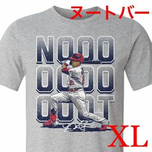 ★ラーズ・ヌートバー Tシャツ★Nootbaar★セントルイス・カージナルス★グレー★新品XL★即日発送可能