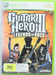 XBOX360ソフト Guitar Hero Ⅲ 海外版