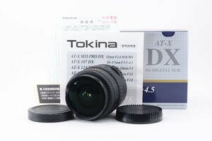 Tokina トキナー 10-17mm F3.5-4.5 AT-X 107 DX Fisheye キャノン 1943893