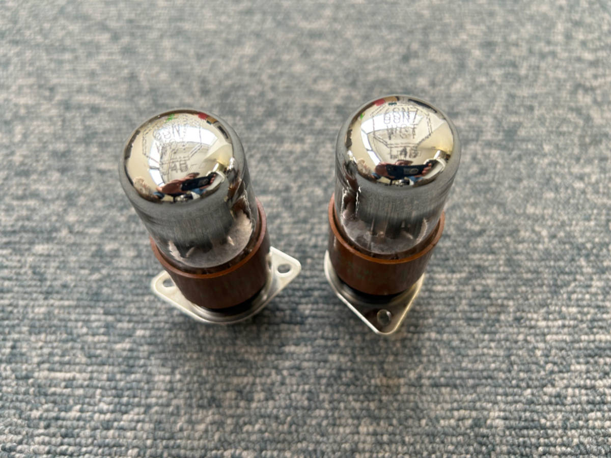 ◇◇SYLVANIA 6SN7WGT 真空管ペア完動品希少品電圧増幅管真空管アンプ