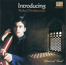 cd Introducing Rahul Deshpande インド音楽CD ボーカル 民族音楽 SAREGAMA_画像1