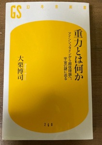 重力とは何か　アインシュタインから超弦理論へ、宇宙の謎に迫る　大栗博司【著】　幻冬舎新書