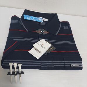 【未使用】ダンロップ ゴルフウェア　半袖ポロシャツ Mサイズ