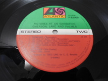 Emerson Lake & Palmer・エマーソン・レイク・パーマー / 展覧会の絵 (帯あり・国内盤) 　 　 LP盤・P-8200A_画像9