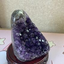 【極上】ウルグアイアメジストクラスター原石（幸運水晶）紫水晶_画像3