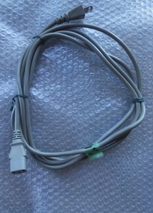 12A 125V электрический кабель длина 2.5m примерно..