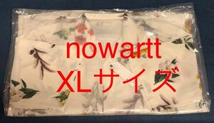 新品即決！★XLサイズ★nowartt 2★ オープンカラーシャツ(5分袖) ★フラワー flower★GU★