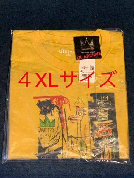 新品即決！★4XLサイズ★ジャン＝ミシェル・バスキア★Ｔシャツ★ユニクロ★ Quality Meats for the Public, 1982★KAWS★