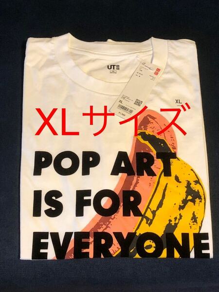 新品即決！★XLサイズ★アンディ・ウォーホル★バナナ★Ｔシャツ★ユニクロ★